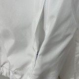 23/24 Flamengo White Windbreaker