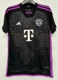 23/24 Bayern Munich Away Black Fans 1:1 Quality Soccer Jersey
