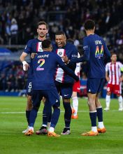 22/23 PSG Paris Home Multicolor Number Edition Fans 1:1 Quality Soccer Jersey