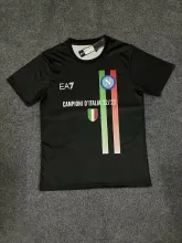 23/24 Napoli Champion Edition Black Fans 1:1 Quality Soccer Jersey