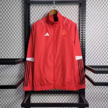 23/24 Spain Red Windbreaker