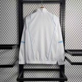 23/24 Juventus White Windbreaker
