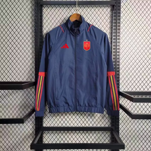 23/24 Spain Blue Windbreaker