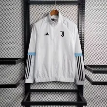 23/24 Juventus White Windbreaker