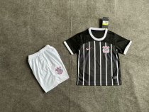 23/24 Corinthians Away 1:1 Quality Kids Soccer Jersey