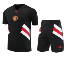 23/24 Manchester UnitedRed Black 1:1 Quality Training Jersey（A-Set）