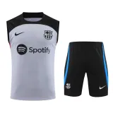 23/24 Barcelona Gray 1:1 Quality Training Vest（A-Set）
