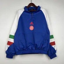 23/24  Bayern Munich Blue Windbreaker