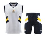 23/24 Real Madrid White 1:1 Quality Training Vest（A-Set）