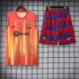 23/24 Barcelona Orange 1:1 Quality Training Vest（A-Set）
