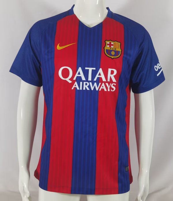 2016-2017 Retro Barcelona Home 1:1 Quality Soccer Jersey