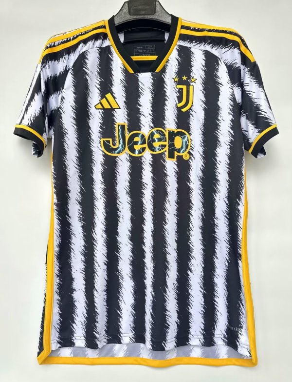23/24 Juventus Home Final Fans 1:1 Quality Soccer Jersey