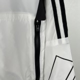 2023 Adidas White New Windbreaker（袖子大阿迪款）