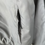 2023 Adidas Gray New Windbreaker（袖子小阿迪款）