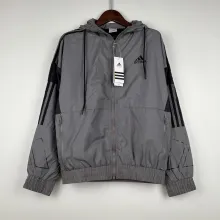 2023 Adidas Gray New Windbreaker（袖子大阿迪款）