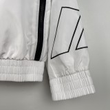 2023 Adidas White New Windbreaker（袖子大阿迪款）