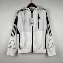 2023 Adidas White New Windbreaker（袖子大阿迪款）