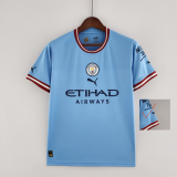 22/23 Manchester City Home Fans 1:1 Quality Soccer Jersey With CHAMPIONS#23 Printing