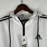 2023 Adidas White New Windbreaker（袖子大阿迪款）
