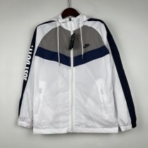 2023 Nike White-Gray New Windbreaker