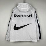 2023 Nike White-Gray New Windbreaker
