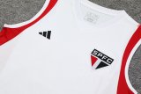 23/24 Sao Paulo White 1:1 Quality Training Vest（A-Set）