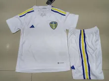 23/24 Leeds United Home Kids Soccer Jersey