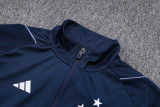 23/24 Cruzeiro Blue Jacket Tracksuit 1:1 Quality
