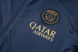 23/24 PSG Paris Blue Jacket Tracksuit 1:1 Quality