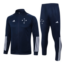 23/24 Cruzeiro Blue Jacket Tracksuit 1:1 Quality