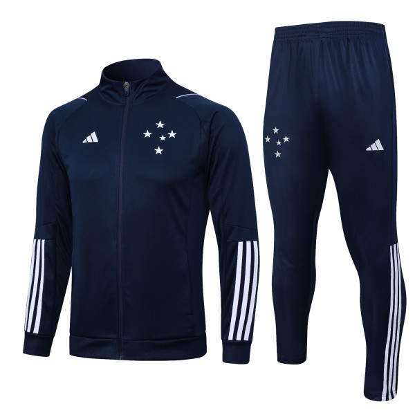 23/24 Cruzeiro Blue Jacket Tracksuit 1:1 Quality