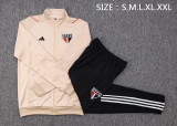23/24 Sao Paulo Yellow Jacket Tracksuit 1:1 Quality