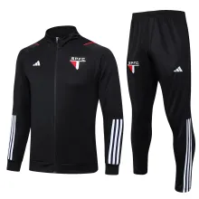 23/24 Sao Paulo Black Jacket Tracksuit 1:1 Quality