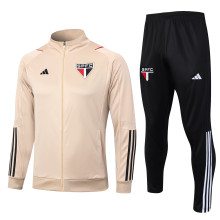23/24 Sao Paulo Yellow Jacket Tracksuit 1:1 Quality