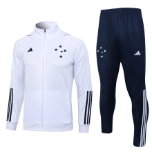 23/24 Cruzeiro White Jacket Tracksuit 1:1 Quality