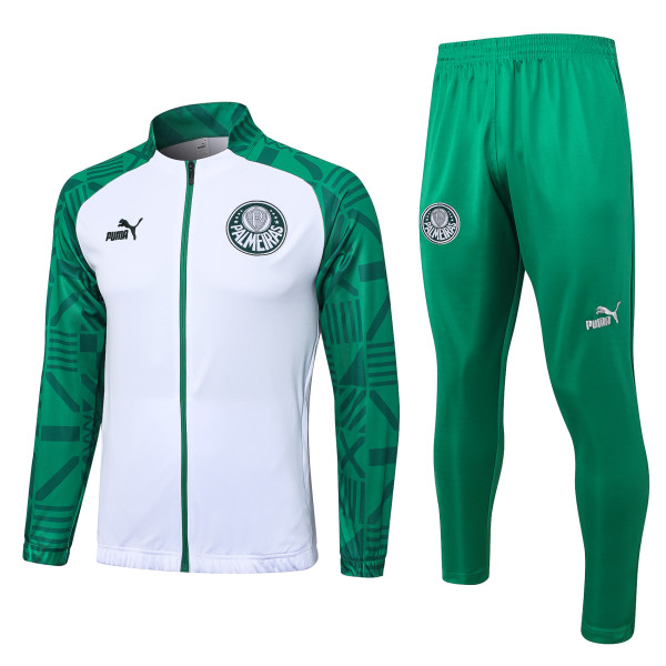 23/24 Palmeiras White-Green Jacket Tracksuit 1:1 Quality