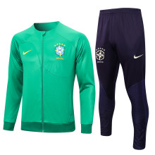 23/24 Brazil Green Jacket Tracksuit 1:1 Quality