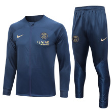 23/24 PSG Paris Blue Jacket Tracksuit 1:1 Quality