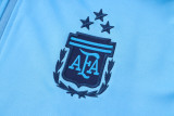 23/24  Argentina Light Blue Jacket Tracksuit 1:1 Quality