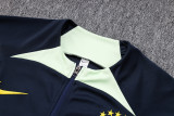 23/24 Brazil Blue Jacket Tracksuit 1:1 Quality