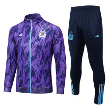 23/24 Argentina Purple Jacket Tracksuit 1:1 Quality
