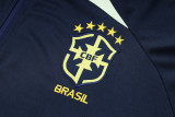 23/24 Brazil Blue Jacket Tracksuit 1:1 Quality