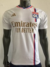 23/24 Lyonnais Home White Player 1:1 Quality Soccer Jersey