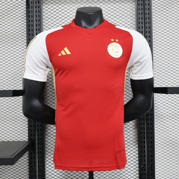 23/24 Algeria Red Player 1:1 Quality Trianing Jersey
