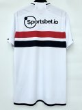 23/24 Sao Paulo Home White Fans 1:1 Quality Soccer Jersey