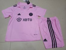 22/23 Inter Miami Home 1:1 Kids Soccer Jersey