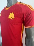 23/24 Roma Home Red Player 1:1 Quality Soccer Jersey