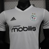 23/24 Algeria White Player 1:1 Quality Soccer Jersey