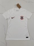 23/24 Corinthians Home White 1:1 Quality Women Soccer Jersey