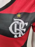 23/24 Flamengo Home Red 1:1 Quality Women Soccer Jersey